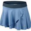 Nike Women's Ruffle Knit Skirt Light Blue/Squadron Blue 541083-498 -New Ace Tennis Shop 541083 498