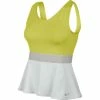 Nike Women's Novelty Tank Grey/Venom Green 598235-303