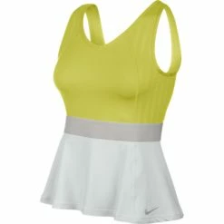 Nike Women's Novelty Tank Grey/Venom Green 598235-303