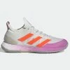 Adidas Ubersonic 4 Women's Tennis Shoe Crystal White/Lilac HR2034