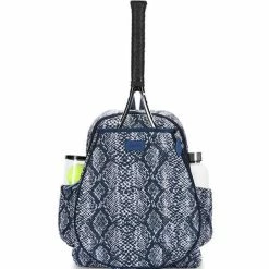 Ame &amp; LuLu Ame And Lulu Game On Tennis Backpack Navy Snakeskin