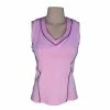 Bolle Women's Sweet Essence Tennis Tank Pink/Graphite 8427-7444 2 Bolle Women's Sweet Essence Tennis Tank Pink/Graphite 8427-7444 -New Ace Tennis Shop Bolle Sweet Essence Tennis Tank 8427 7444 2