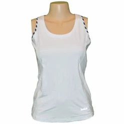 Bolle Women's Tulip Fields Racerback Tank White/Iris Blue 8457-0110