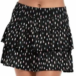 Lucky In Love Women's Neon Lights High Waist Skirt CB585