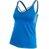 Lucky In Love Women's Boho Captive Tank Paradise Blue CT452-450 -New Ace Tennis Shop LIL CT452 450 WEBSITE