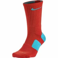 Nike Men's Basketball Socks Lt. Crimson/Omega Blue SX3629-697