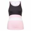 Tail Women's Berries N Cream Scoop Neck Racerback Tank Parfait Pink/Black Heather TB3523-1001