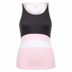 Tail Women's Berries N Cream Scoop Neck Racerback Tank Parfait Pink/Black Heather TB3523-1001