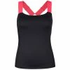Tail Women's Coral Glam Sorah Tank Black TD2125-9999 -New Ace Tennis Shop Tail TD2125 9999 website