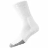 Thorlo Unisex TX11 Crew Socks White -New Ace Tennis Shop Thorlo tx11004 web