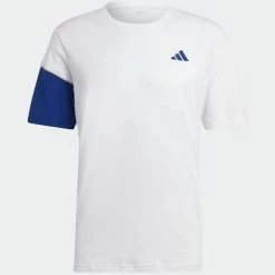 Adidas Men's Clubhouse Premium Crew White/Victory Blue HY5447