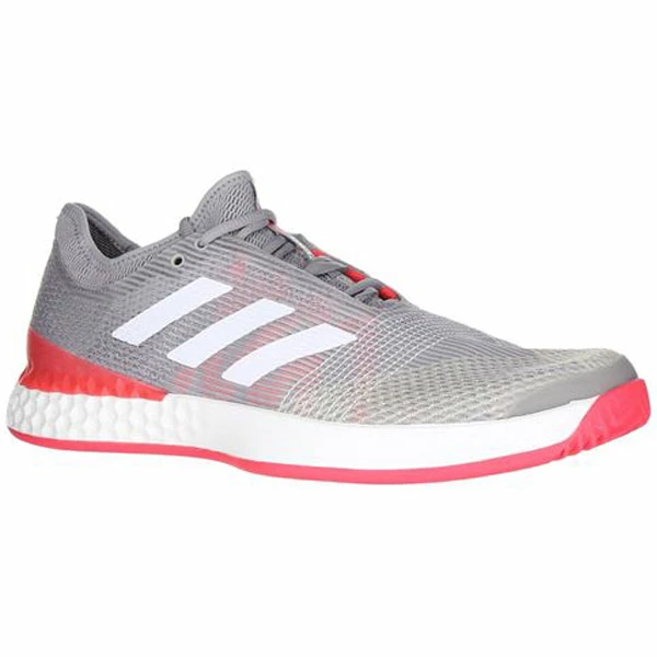 Adidas Ubersonic 3 Men's Tennis Shoe Light Granite CG6371 3 Adidas Ubersonic 3 Men's Tennis Shoe Light Granite CG6371