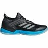 Adidas Ubersonic 3 Women's Tennis Shoe Clay Black/Shock Cyan CG6483 2 Adidas Ubersonic 3 Women's Tennis Shoe Clay Black/Shock Cyan CG6483 -New Ace Tennis Shop adidas cg6483 website