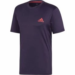 Adidas Men's Escouade Tee Legend Purple DW8470