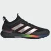 Adidas Ubersonic 4 HEAT RDY Men's Tennis Shoe Black GY3999 -New Ace Tennis Shop adidas gy3999 web