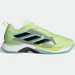 Adidas Avacourt Women's Tennis Shoe Lime/Black GZ5919