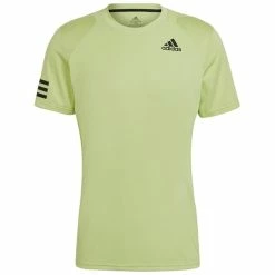 Adidas Men's 3 Stripes Club Tee Pulse Lime HE2976