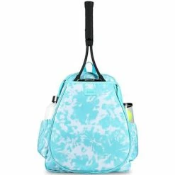 Ame &amp; LuLu Ame And Lulu Game On Tennis Backpack Aqua Tie Dye