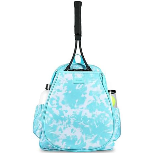 Ame & LuLu Ame And Lulu Game On Tennis Backpack Aqua Tie Dye 3 Ame & LuLu Ame And Lulu Game On Tennis Backpack Aqua Tie Dye