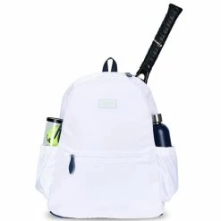 Ame &amp; LuLu Ame And Lulu Courtside Tennis Backpack 2.0 White