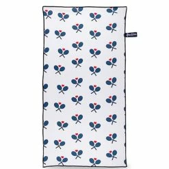 Ame &amp; LuLu Ame And Lulu Crossed Racquets Sport Towel