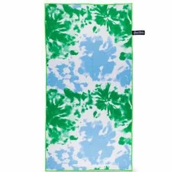 Ame &amp; LuLu Ame And Lulu Green Blue Tie Dye Sport Towel