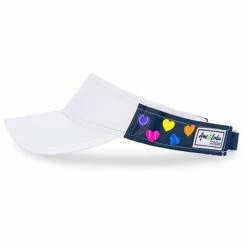 Ame &amp; LuLu Ame And Lulu Big Love Youth Visor Rainbow Serve