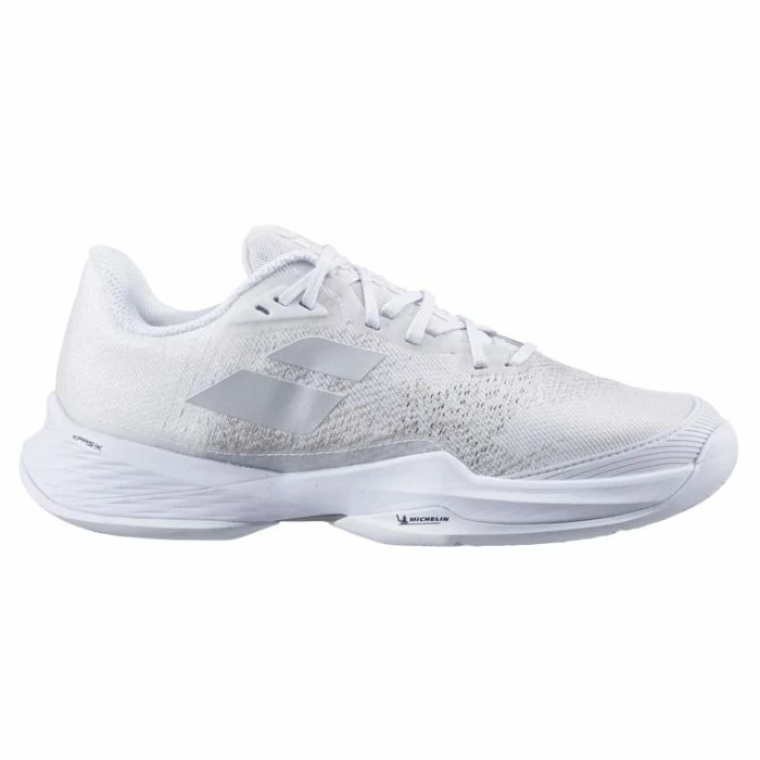 Babolat Jet Mach III Women's Tennis Shoe White 3 Babolat Jet Mach III Women's Tennis Shoe White