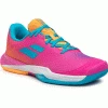 Babolat Jet Mach 3 Junior Tennis Shoe Pink -New Ace Tennis Shop babolat jet website