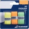 Babolat My Grip Overgrip Fluo Orange/Green/Yellow -New Ace Tennis Shop babolat my overgrip web