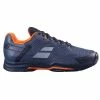Babolat SFX 3 Men's Tennis Shoe Black/Orange -New Ace Tennis Shop babolat sfx 3 org web