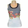 Bolle Women's Tulip Fields Printed Tank 8459-0110 -New Ace Tennis Shop bolle tulip 8459 website
