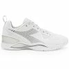 Diadora Blushield Torneo 2 Women’s Tennis Shoe White -New Ace Tennis Shop diadora torneo 2 white web