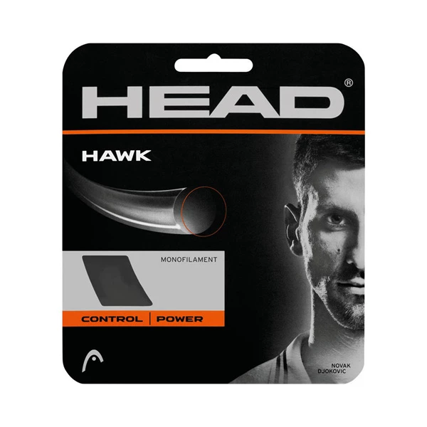 Head Hawk 17g Tennis String Grey 3 Head Hawk 17g Tennis String Grey