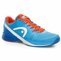 Head Nitro Pro Junior Tennis Shoe Blue/Flame 275006-015