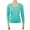 Inphorm Women's Long Sleeve Top Seafoam -New Ace Tennis Shop inphorm green long sleeve new