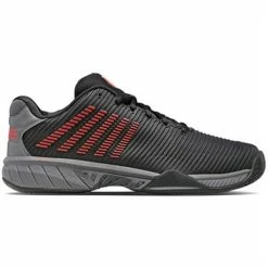 K-Swiss Hypercourt Express 2 Men's Tennis Shoe Jet Black/Orange