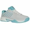 K-Swiss Hypercourt Express 2 Junior Tennis Shoe White/Blue 86613-190 -New Ace Tennis Shop kswiss 86613 190 web