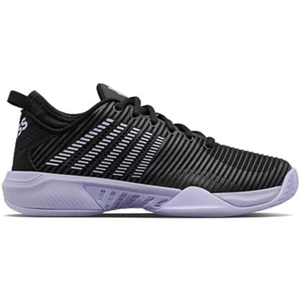 K-Swiss Hypercourt Supreme Women's Tennis Shoe Black/Purple 96615-016 3 K-Swiss Hypercourt Supreme Women's Tennis Shoe Black/Purple 96615-016