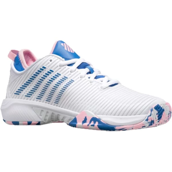 K-Swiss Hypercourt Supreme Women's Tennis Shoe White/Star Sapphire 96615-969 3 K-Swiss Hypercourt Supreme Women's Tennis Shoe White/Star Sapphire 96615-969