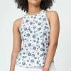 Lija Women's Control Tank Fleur/Zinc 1 Lija Women's Control Tank Fleur/Zinc -New Ace Tennis Shop lija fleur tank web