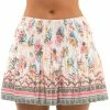 Lucky In Love Women's Long Shell Yeah! Smocked Skirt CB548-J44955 -New Ace Tennis Shop lil cb548 j44955
