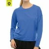 Lucky In Love Women's LUV Hype Long Sleeve Top Bluemarine CT910-430 -New Ace Tennis Shop lil ct910 430 web