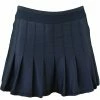 Lucky In Love Women's Long Retro Pleated Skirt Midnight CB287-401 -New Ace Tennis Shop lil ultra cb287 website