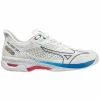 Mizuno Wave Exceed Tour 5 Men's Tennis Shoe White -New Ace Tennis Shop mizuno white web