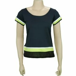 Pure Lime Women's Ace Tee Black/Brite Lime 2757-2005