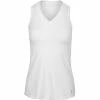 Sofibella Women's UV Racerback Tank White 7001 -New Ace Tennis Shop sofi 7001 white website