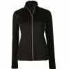 Sofibella Women's Dark Knight Jacket Black 1720 -New Ace Tennis Shop sofi knight 1720 website