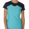 Sofibella Women's London Fate Short Sleeve Top Portofino Blue 1833 -New Ace Tennis Shop sofi london 1833 website