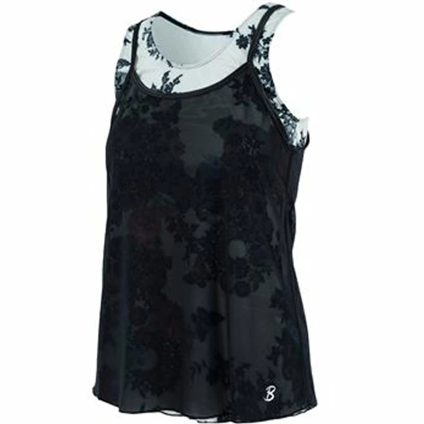 Sofibella Women's Venice Overlay Tank Lace 1747 3 Sofibella Women's Venice Overlay Tank Lace 1747